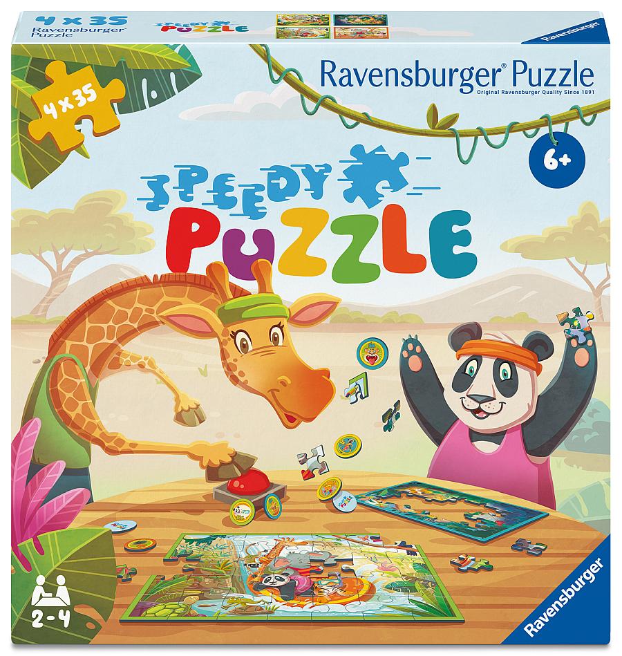 An die Puzzleteile, fertig, los!
