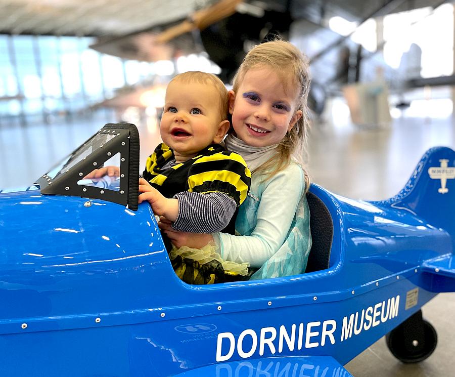 Bunte Faschings-Ferien-Aktion im Dornier Museum