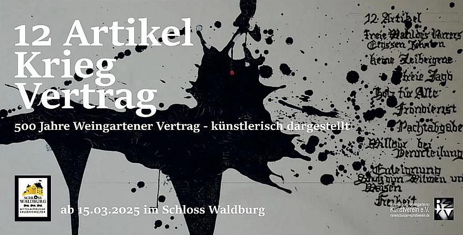 Die 12 Artikel künstlerisch interpretiert
