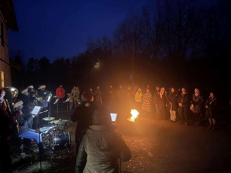 Mystische Fackelwanderung ins Wurzacher Ried