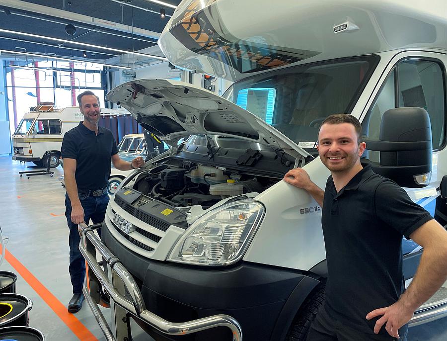 Werkstatt live! im Erwin Hymer Museum: Ausmotten und Frühjahrsputz