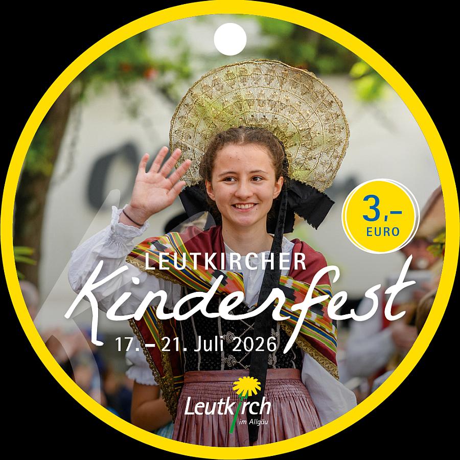 Plakettenverkäufer für das Leutkircher Kinderfest gesucht