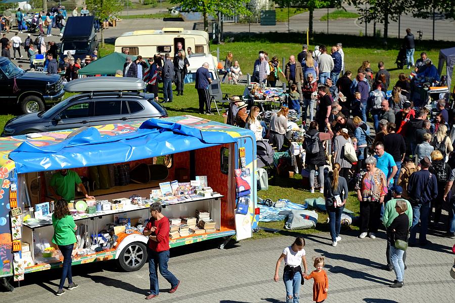 Großer Camping-Flohmarkt im Erwin Hymer Museum