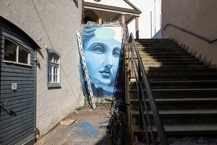 Kunst in der Altstadt: Fresken & Street Art