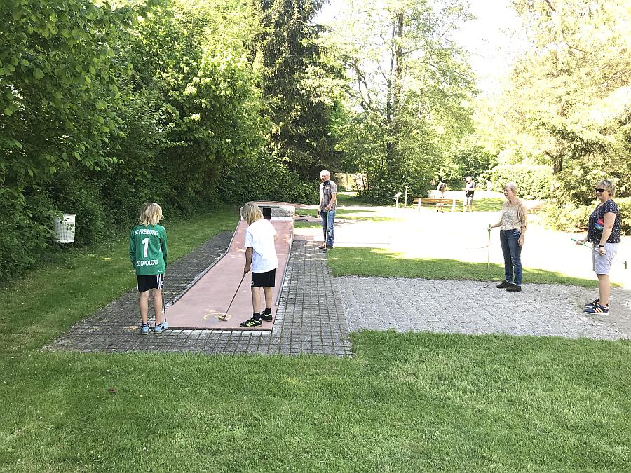 Saisoneröffnung Minigolfanlage im Kurpark Bad Wurzach