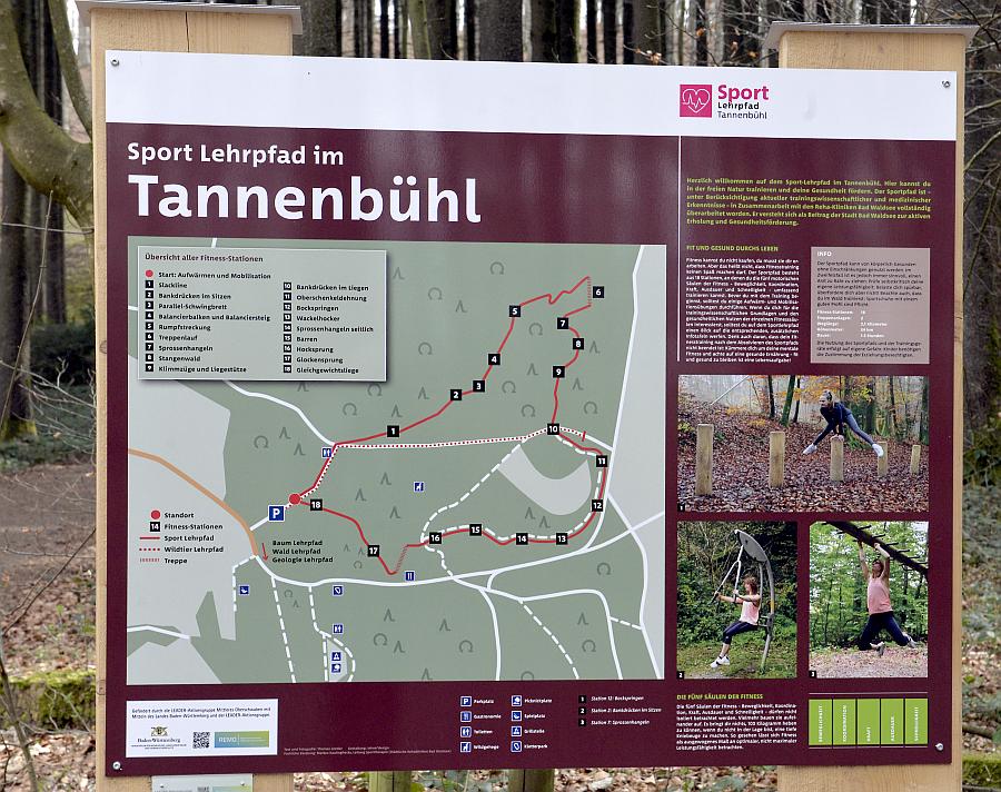 Neuer Sport-Parcours im Tannenbühl begeistert Besucher