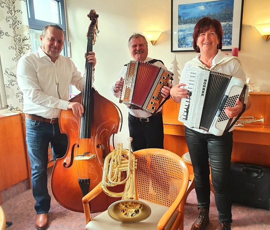 Schussentrio in der Schussenrieder Brauereigaststätte