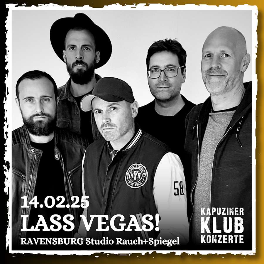 Releaseparty im Kapuziner Klub: Lass Vegas! feiert neues Album in Ravensburg